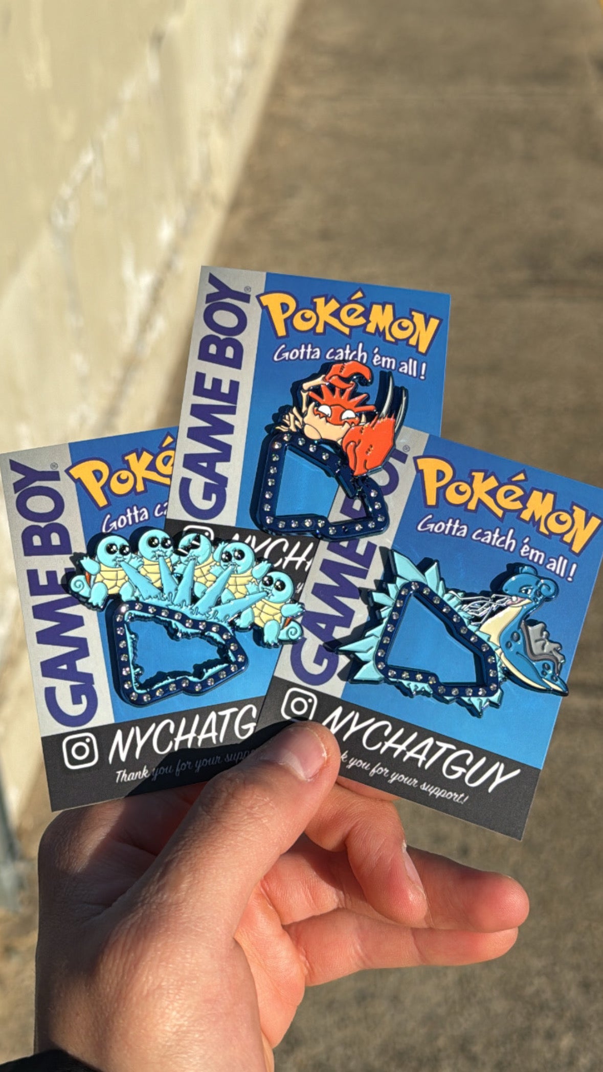 Water Pokemon Bundle Pin