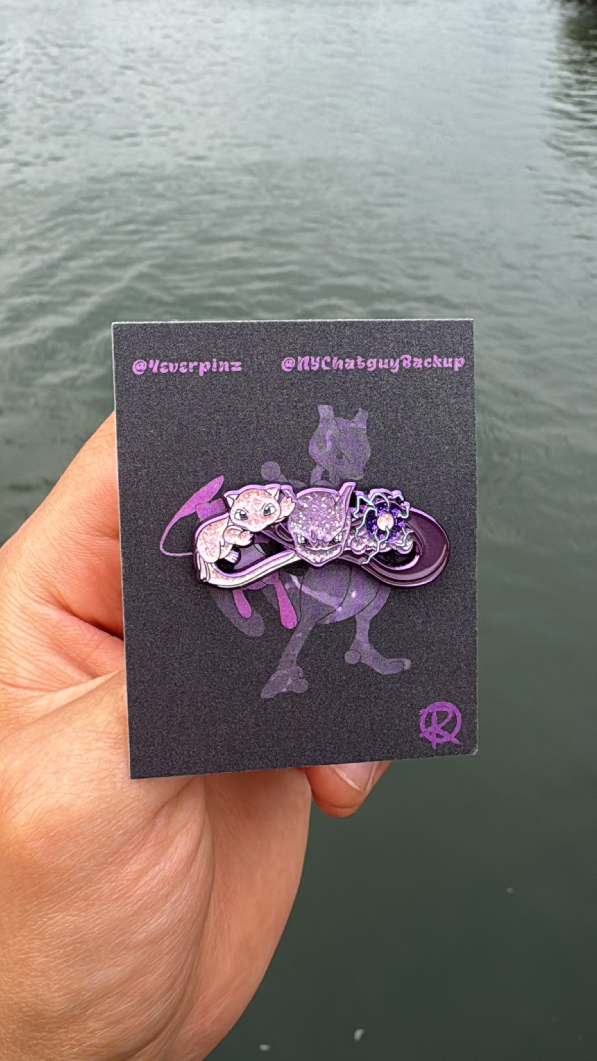Mewtwo-Mew Pin