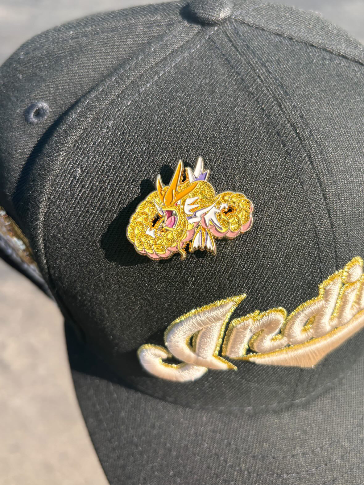 Infinity Golden Gyarados Pin