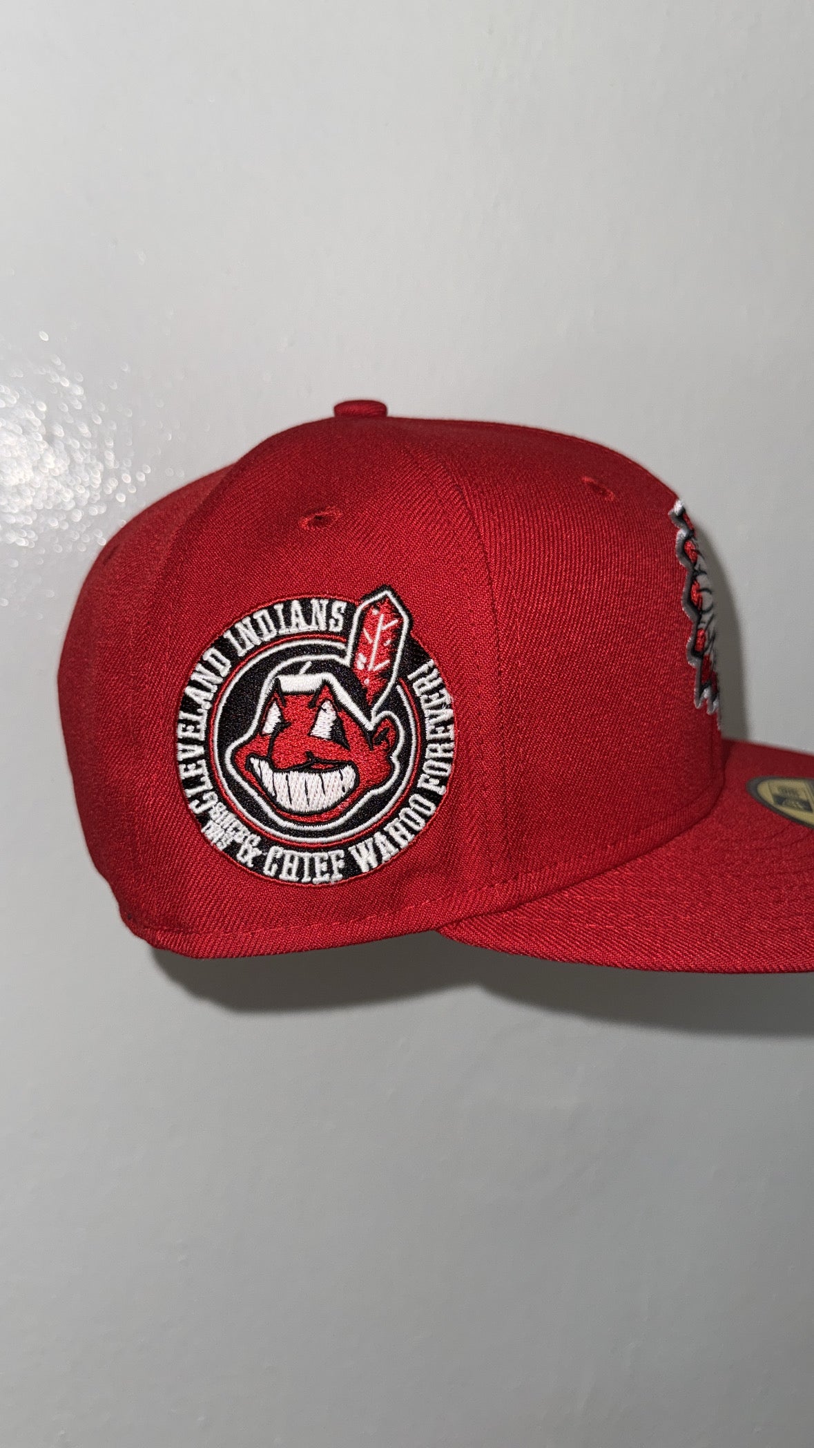 New Era 59fifty Red Cleveland Indians