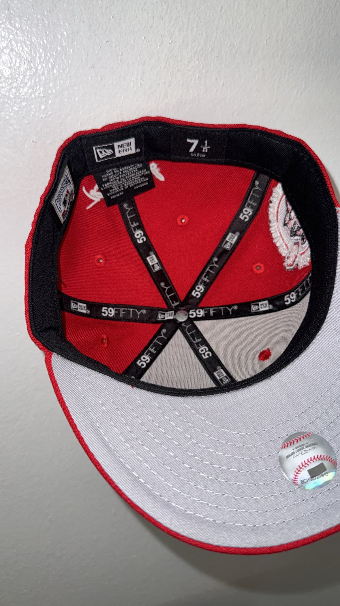 New Era 59fifty Red Cleveland Indians