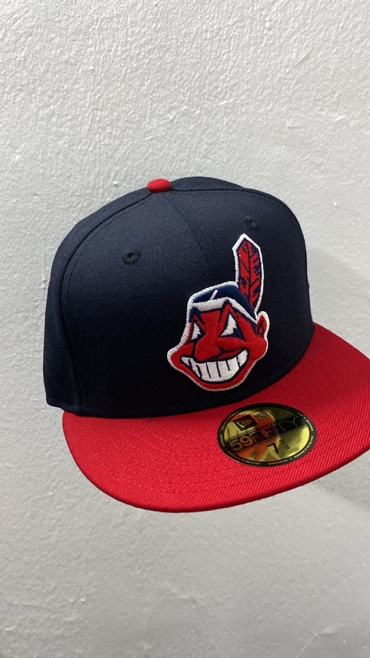 New Era 59fifty Cleveland Indians Wahoo