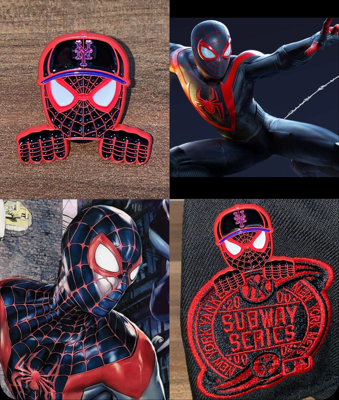 Miles Morales Spider-man Pin