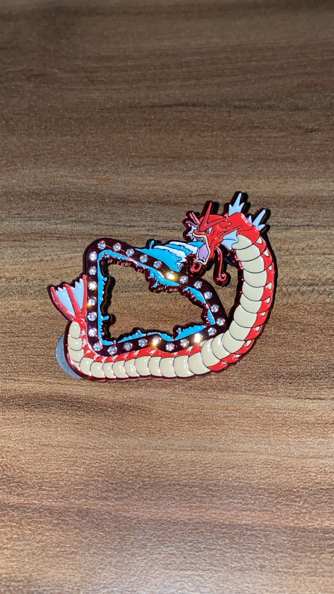 Red Gyarados Pokemon Pin