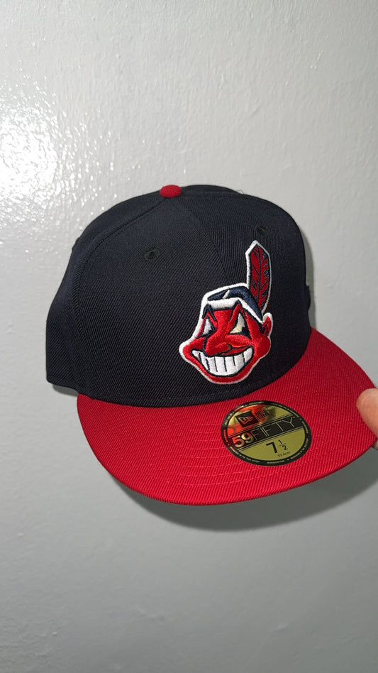 New Era 59fifty Cleveland Indians