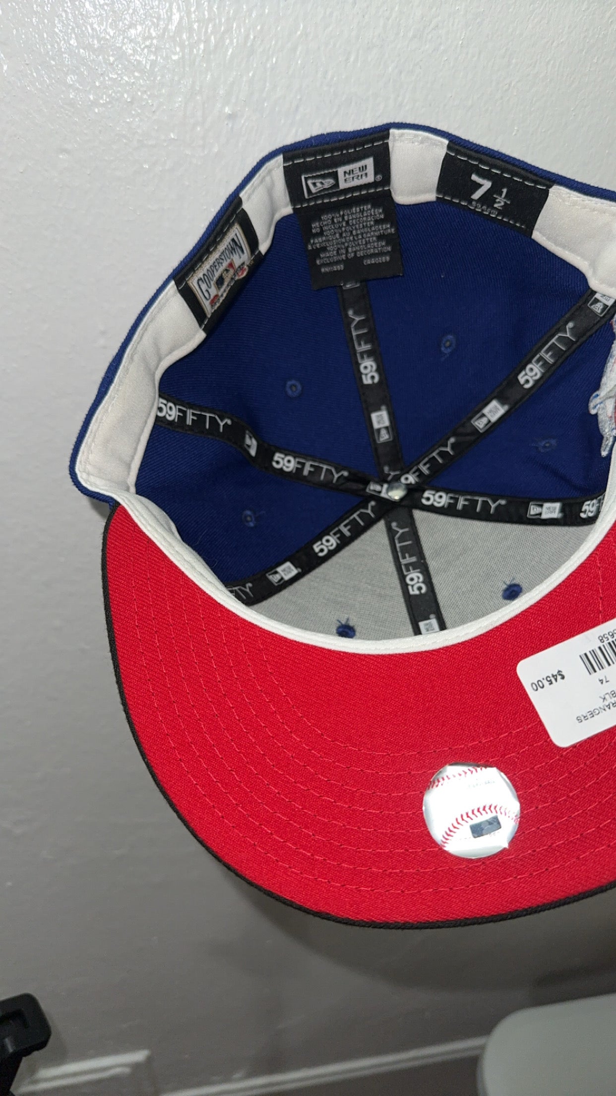 New Era 59fifty Texas Rangers