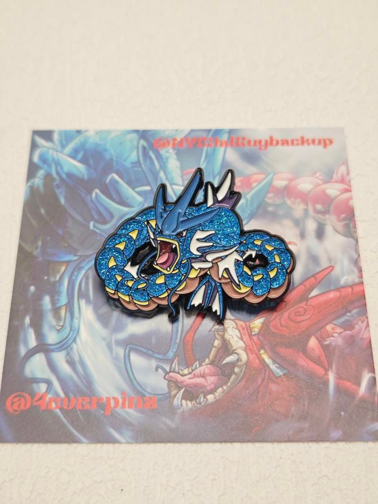 Infinity Blue Gyarados Pin Set