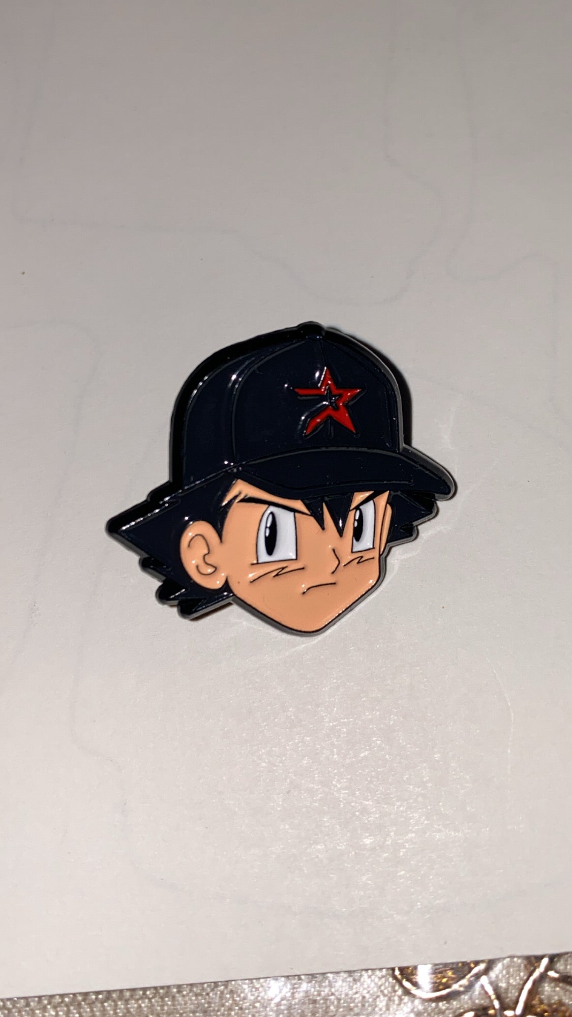 Ash Ketchum Houston Astros Pin